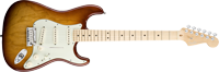 Fender American Deluxe Strat® Ash, Maple Fretboard, Tobacco Sunburst