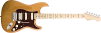 Fender American Deluxe Strat® HSS, Maple Fretboard, Amber