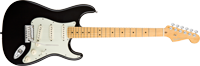 Fender American Deluxe Strat® V Neck, Maple Fretboard, Black