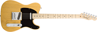 Fender American Deluxe Tele® Ash, Maple Fretboard, Butterscotch Blonde