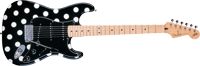 Fender Buddy Guy Standard Stratocaster®, Maple Fretboard, Polka Dot Finish