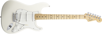 Fender American Standard Stratocaster®, Maple Fretboard, Olympic White