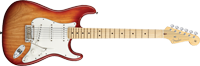 Fender American Standard Stratocaster®, Maple Fretboard, Sienna Sunburst